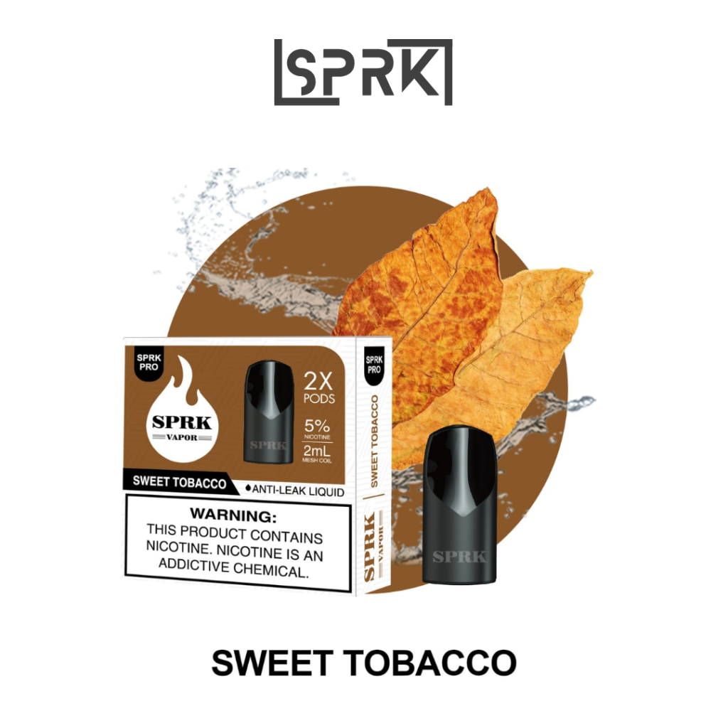 SPRK PRO PODS SWEET TOBACCO VAPE IN DUBAI