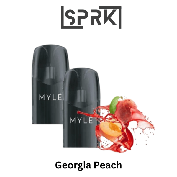 Myle Meta Georgia Peach V5 Pod in Dubai UAE